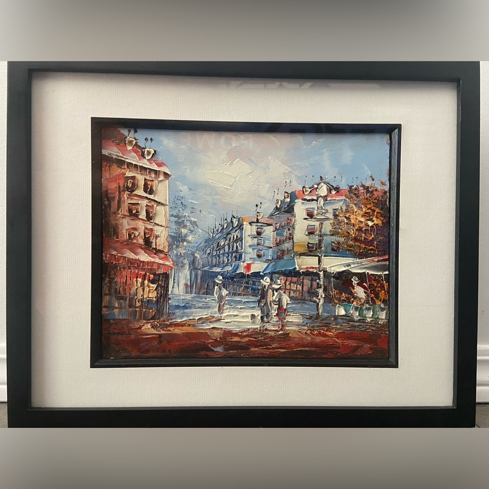 Oil Painting - city scape
